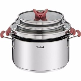 Resim Tefal Optispace 6 Parça Tencere Seti 