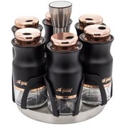 Resim Aryıldız Black Line Bronz Baharat Seti 