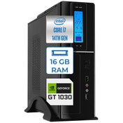 Resim Zetta Flex Pro 470X Intel Core I7 14700 16GB Ddr5 1tb SSD GT1030 Freedos Sff Slim Masaüstü Bilgisayar ZET470X9564008 