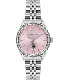 Resim Uspa2085-02 Kadın Kol Saati Metalik Gri 