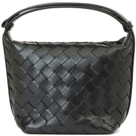 Resim Bottega Veneta Siyah Kadın Deri Çanta 