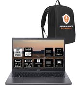 Resim Acer Extensa 15 EX215-55 i5-1235U 24GB RAM 512GB SSD 15.6'' FHD W11P Dizüstü Bilgisayar & PER4 ÇANTA 