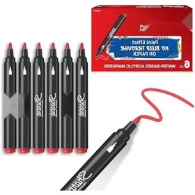 Resim Kırmızı Akrilik Markör - Yuvarlak Uç İle Kolay Kullanım 0 Colorless Blender 