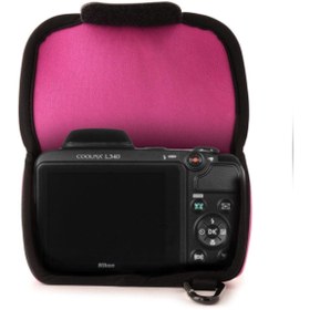 Resim MegaGear Nikon Coolpix L340 Neopren Kamera Kılıfı 