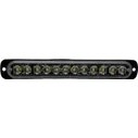Resim 9V-36V 12 LED MİNİ BAR OFF-ROAD FONKSİYONLU ÇAKAR BEYAZ (190*28 MM) 