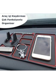 Resim Genel Markalar Araç Içi Kaydırmaz Torpido Organizeri Sihirli Ped Torpido Kaydırmaz Ped 