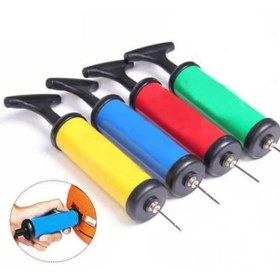 Resim Futbol Topu Voleybol Topu Basketbol Topu Şişirme Pompası Çok Renkli 