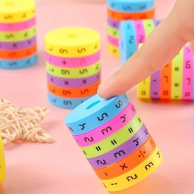Resim 1 adet veya 2 adet Kompakt Matematik Oyunu - Renk Kodlu Boncuklu İnteraktif Aritmetik Eğitmeni, Taşınabilir Parmak Ucu Matematik Alıştırması Toplama, Çıkarma, Çarpma, Bölme İçin - Yetişkinler, Sınıf, Seyahat İçin Eğitici Matematik Oyuncağı - Dayanıklı Plastik Yapı, seyahat oyunları, taşınabilir matematik alıştırması, yetkili oyunları, kase oyunları 