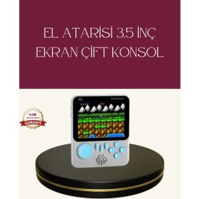 Resim Cm Store Şarjlı 3.5 Inç Retro Oyun Konsolu 