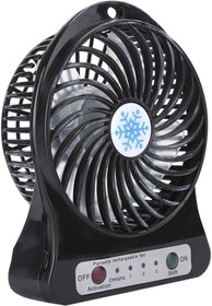Resim Rosa Sipresso Premium Masa Üstü Sessiz Taşınabilir 3 Kademeli Fan Usb Şarjlı Pervaneli Soğutucu Mini Vantilatör 