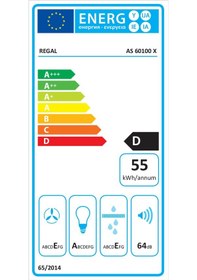 Resim Regal AS 60100 X Sürgülü Aspiratör 