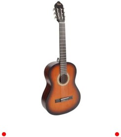 Resim markentegra VC204CSB KLASİK GİTAR, SCALE 4/4, SUNBURST MAT, KAPAK SITKA 