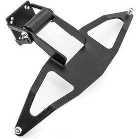 Resim Honda İçin Motosiklet Gps Navigasyon Telefon Montaj Braketi Siyah 