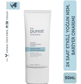 Resim The Purest Solutions 24 Saat Etkili Günlük Yoğun Nemlendirici Bakım Kremi 50 ML 