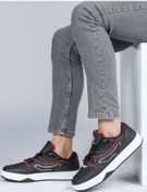 Resim Kids Club Shoes Jump 28520 Sneaker Ortopedik Erkek Spor Ayakkabı SİYAH-KIRMIZI 