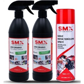 Resim Leke Çıkarıcı Genel Amaçlı Temizlik Ürünü 750ml 2 Adet Susuz Motor Temizleme Spreyi 