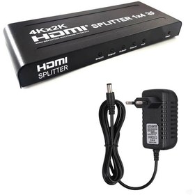 Resim 4 Port 4K Hdmi Splitter Çoklayıcı 3D 1080P To 2160P 