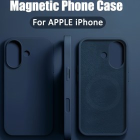 Resim Büyük Delik Manyetik Emme Manyetik Kablosuz Şarj Telefon Kılıfı Apple Iphone 16, 15, 14, 13, 12, 11 Pro Max ve 16, 15, 14 Plus Kablosuz Şarj Arka Kapak ile Uyumlu 