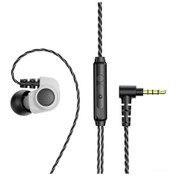 Resim Suofeng Qkz Sk5 Kulak İçi Kablolu Kulaklık 10mm Sürücü 3.5mm Mikrofonlu Ses Kontrolü Beyaz Qkz Sk5 Kulaklık 