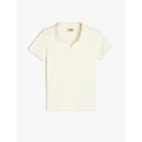 Resim Koton Erkek Çoçuk Polo T-shirt 5SKB10328TK (5SKB10328TK) 