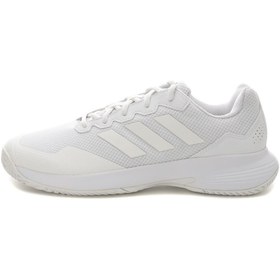 Resim adidas IG9568-E Gamecourt 2 M Erkek Spor Ayakkabı Beyaz 