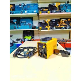 Resim Elektrikli Inverter Mini Kaynak Makinası 200 Amper Kaliteli 3.25 Elektrod Yakar Gözlük Full Set 