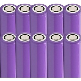 Resim 10 Adet 3.7v Şarjlı 18650 Lityum Pil 1200mah 34gr Şarj Edilebilir 