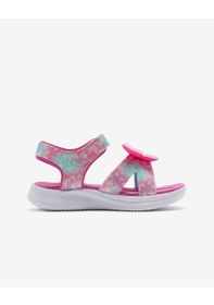 Resim Skechers Jumpsters Sandal - Butterfly Brıtes Büyük Kız Çocuk Pembe Işıklı Sandalet 303109l Pkmt Pembe 