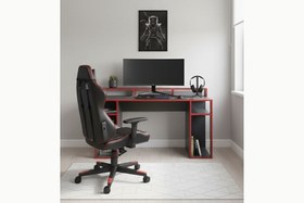 Resim ARENA RGB IŞIKLI LEDLİ UZAKTAN KUMANDALI OYUNCU MASASI 