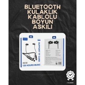 Resim Techno Stock 120 Saat Şarj Süresi Sunan Spor Tipi Kablosuz Bluetooth Kulaklık 