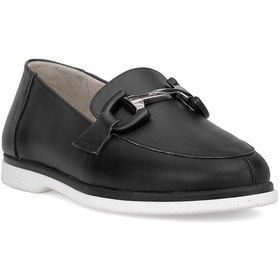 Resim İnci 101973610 5ı Lenno 5fx Kadın Loafer Ayakkabı Siyah Siyah 