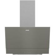 Resim Altus ALA 510 G 60 Cm Gri Cam Duvar Tipi D Enerji Ankastre Davlumbaz 