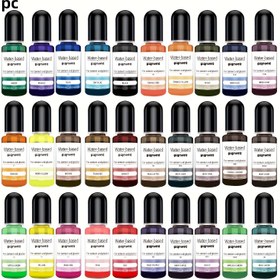 Resim 1 Adet 10Ml Çimento Ve Alçı Renk Boyası - Alçı Kalıpları Ve El Sanatları Için Pigment, Reçine El Yapımı 