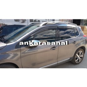 Resim Peugeot 2008 Mügen Cam Rüzgarlığı 2012-2019 Arası 4 Lü Takım N11.38381 