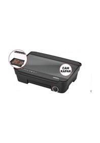 Resim Sinbo Elektrikli Izgara Cam Kapaklı 001 