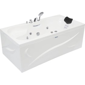 Resim Laredo Jakuzi 150x80, H55 Bonus Hidromasaj Sistemli Küvet (Gövde + Metal Ayak + Ön Panel) 