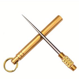 Resim Titanyum Diş Kürdanı Taşınabilir Titanyum Diş Kürdanı Aracı - Paslanmaz Çelik/Metal/Bakır, Kişisel Bakım, Dış Mekan Diş Kürdanı, Meyve Kürdanı 