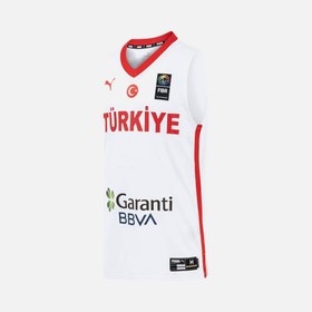 Resim Puma Türkiye V Neck Game Basketbol Forma 
