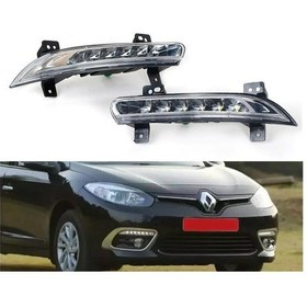 Resim Renault Fluence Sağ + Sol Ön Gündüz Led Farı 2014--2017 