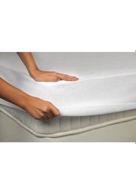 Resim Özdilek Çift Kişilik Alez Sıvı Geçirmez Yatak Koruyucu Fitted 160 200 Beyaz 