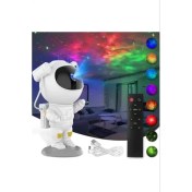 Resim Astronot Galaksi Projeksiyon Lamba 