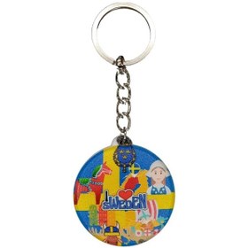 Resim İsveç Temalı Anahtarlık Kapak Açacak 