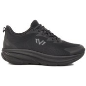 Resim Siyah Fileli Hafif Unisex Sneaker Wl332952 G Siyah 