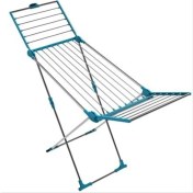 Resim Kanatlı Çamaşır Kurutma Askısı, Aluminyum, Beyaz, 180X117X56 cm 