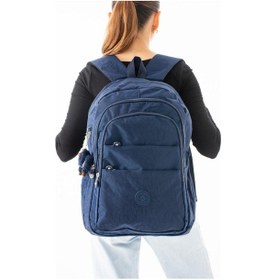 Resim Baginn Klinkır Kadın Sırt Çantası Çok Cepli Hafif Kumaş Okul Çantası Spor Seyahat Çantası Çok Cepli Hafif Bayan Çanta 001 