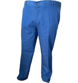 Resim Gruva Erkek Regular Fit Normal Kesim Likralı Esnek Rahat Tensel İnce Yazlık Kot Pantolon Mavi 
