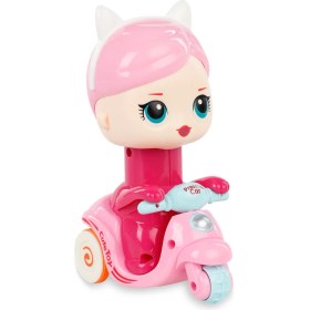 Resim Vardem Bas Git Motorcu Bebek Pembe 