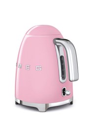 Resim Smeg Pembe Kettle Ve 1x2 Ekmek Kızartma Makinesi Seti 