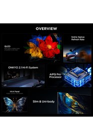 Resim TCL 55T8C 55" 139 Ekran Uydu Alıcılı 4K Ultra HD Smart QLED Google TV 