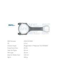 Resim Piston Kolu Boxer Iii-v347 Puma Kisa-ducato Iii 